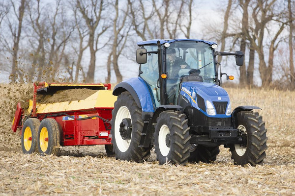 New Holland | T5 Series | Model T5.110 Electro Command™ for sale at Kunau Implement, Iowa