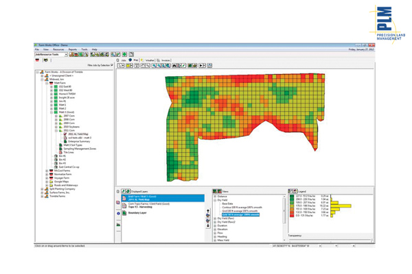 New Holland | Data Management Software | Model PLM™ Mapping Software for sale at Kunau Implement, Iowa