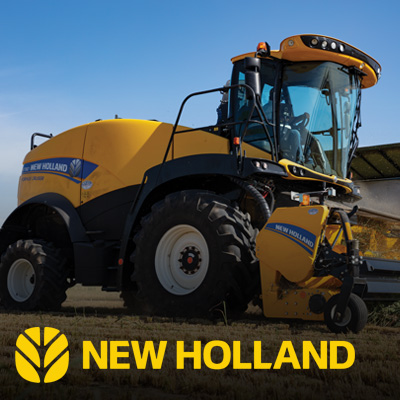 We work hard to provide you with an array of products. That's why we offer New Holland for your convenience.