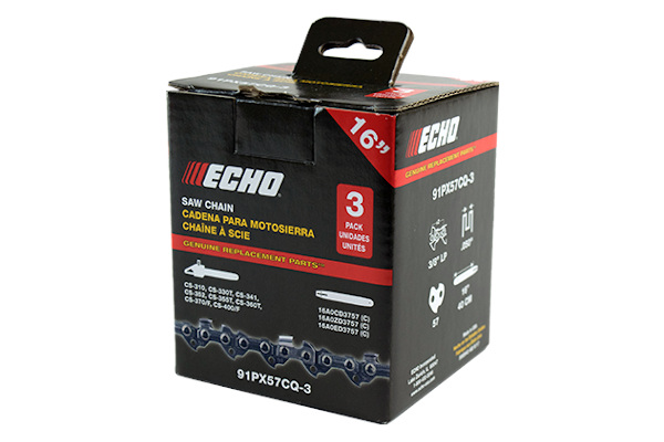 Echo 16" – 3 Pack Chain - 91PX57CQ-3 for sale at Kunau Implement, Iowa