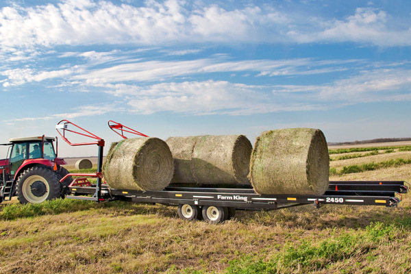 Farm King | Hay Tools | Round Bale Carrier for sale at Kunau Implement, Iowa