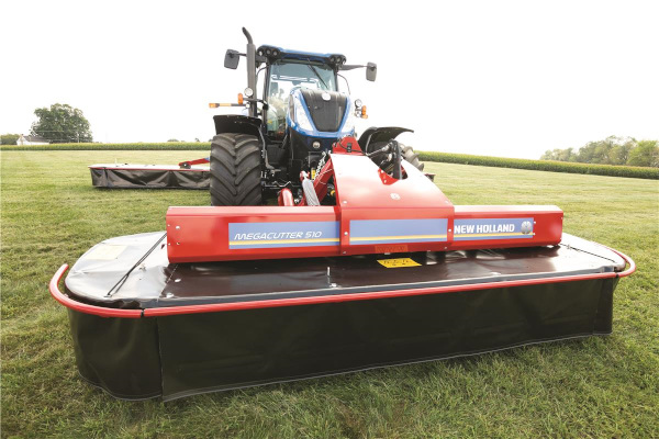 ~old New Holland | MegaCutter Triple Disc Mower-Conditioners | Model MegaCutter™ 510 Front Mounted Disc Mower for sale at Kunau Implement, Iowa