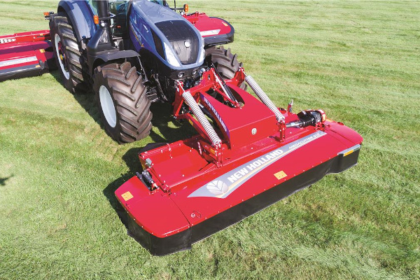 ~old New Holland | MegaCutter Triple Disc Mower-Conditioners | Model MegaCutter 512 Front Mounted Mower Conditioner for sale at Kunau Implement, Iowa