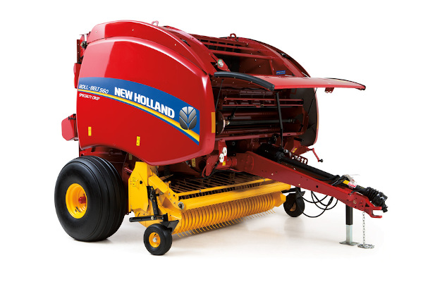 ~old New Holland Roll-Belt 560 for sale at Kunau Implement, Iowa