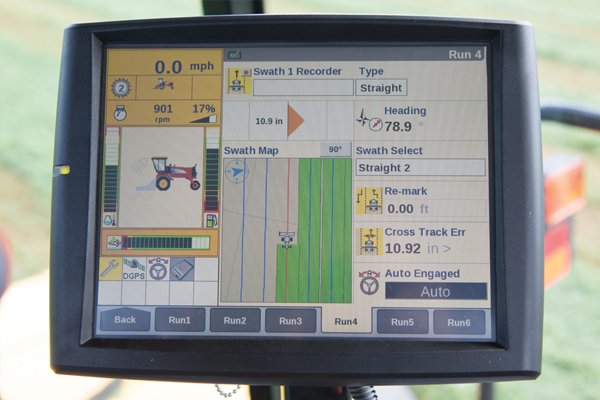 New Holland Integrated IntelliSteer™ Auto Guidance for sale at Kunau Implement, Iowa