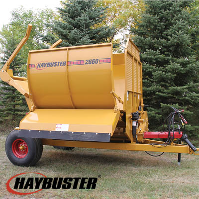 We work hard to provide you with an array of products. That's why we offer Haybuster for your convenience.