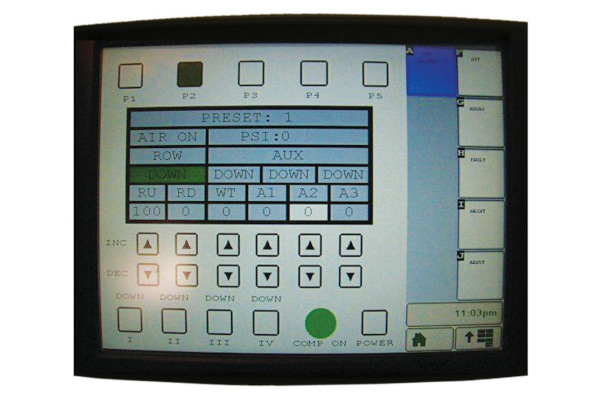 Yetter | 2940 Air Adjust™ In-Cab Controller | Model 2940 Air Adjust™ In-Cab Controller for sale at Kunau Implement, Iowa