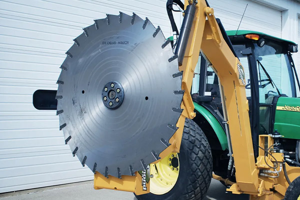 Diamond Mowers | Boom Attachments | Model Saw Blade for sale at Kunau Implement, Iowa